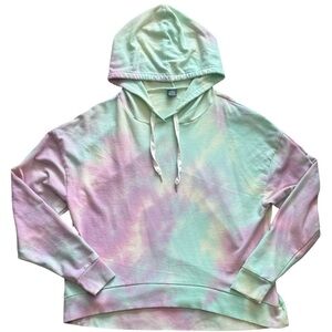 Wild Fable Mint and Lavender Tie-Dye Hoodie - Size L/XL